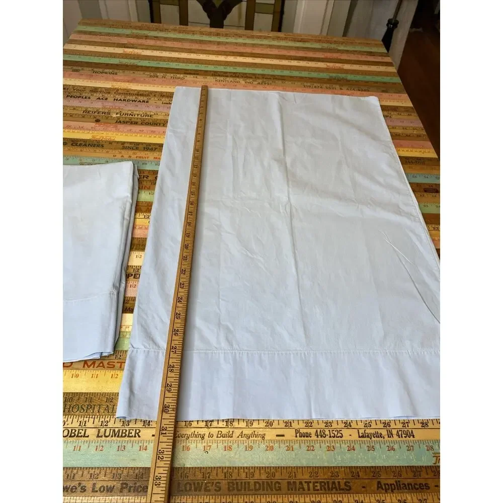 Cannon Royal Family Standard Pillowcase Blue Retro Ultra Percale Pair